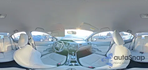 2013 Honda Civic Lx z USA, uszkodzony, nr VIN 2HGFB2F57DH591109